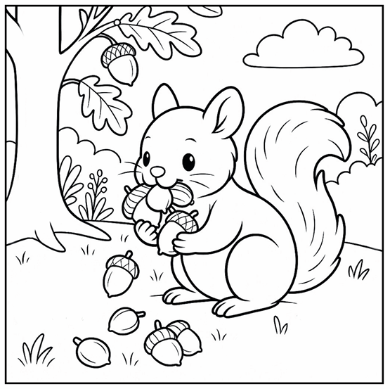 Livre de coloriage - Douce Nature