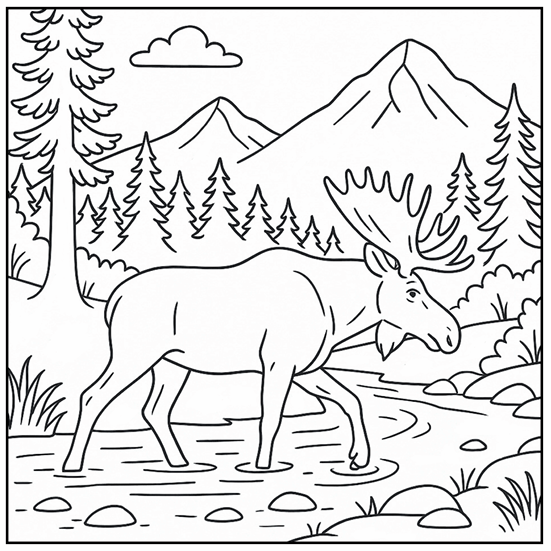 Livre de coloriage - Douce Nature