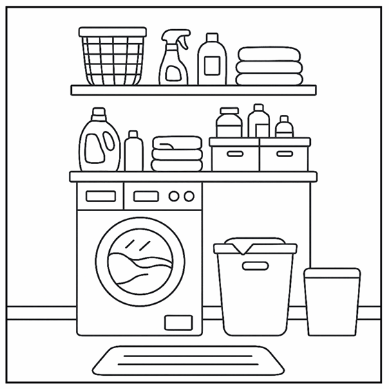 Livre de coloriage - Sweet Home