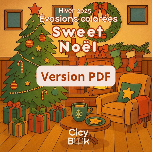 E-Livre de Coloriage - Sweet Noël - Version PDF