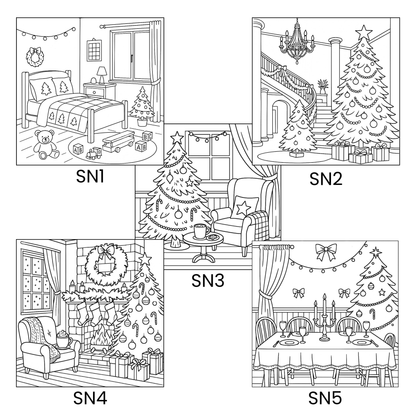 Mon livre personnalisé 30 Coloriages - Winter 2025