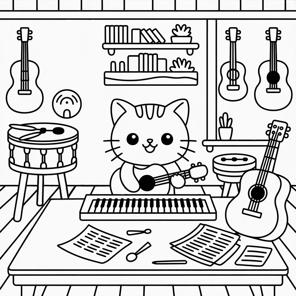 Livre de coloriage - Drôles de Métiers