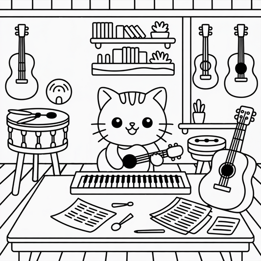 Livre de coloriage - Drôles de Métiers