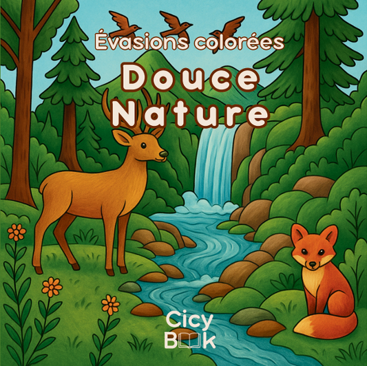 Livre de coloriage - Douce Nature